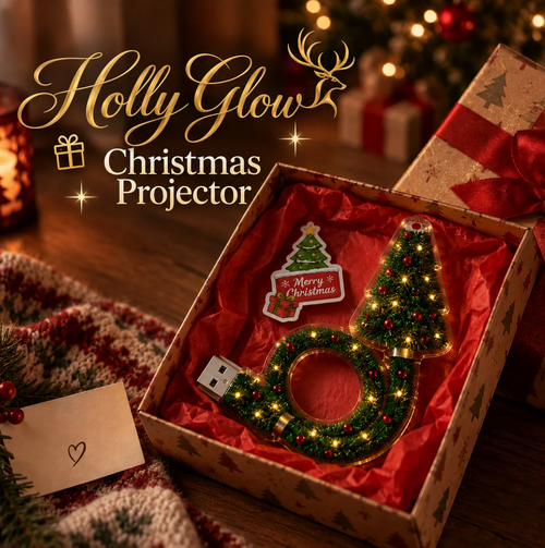Holiday Glow Christmas projector