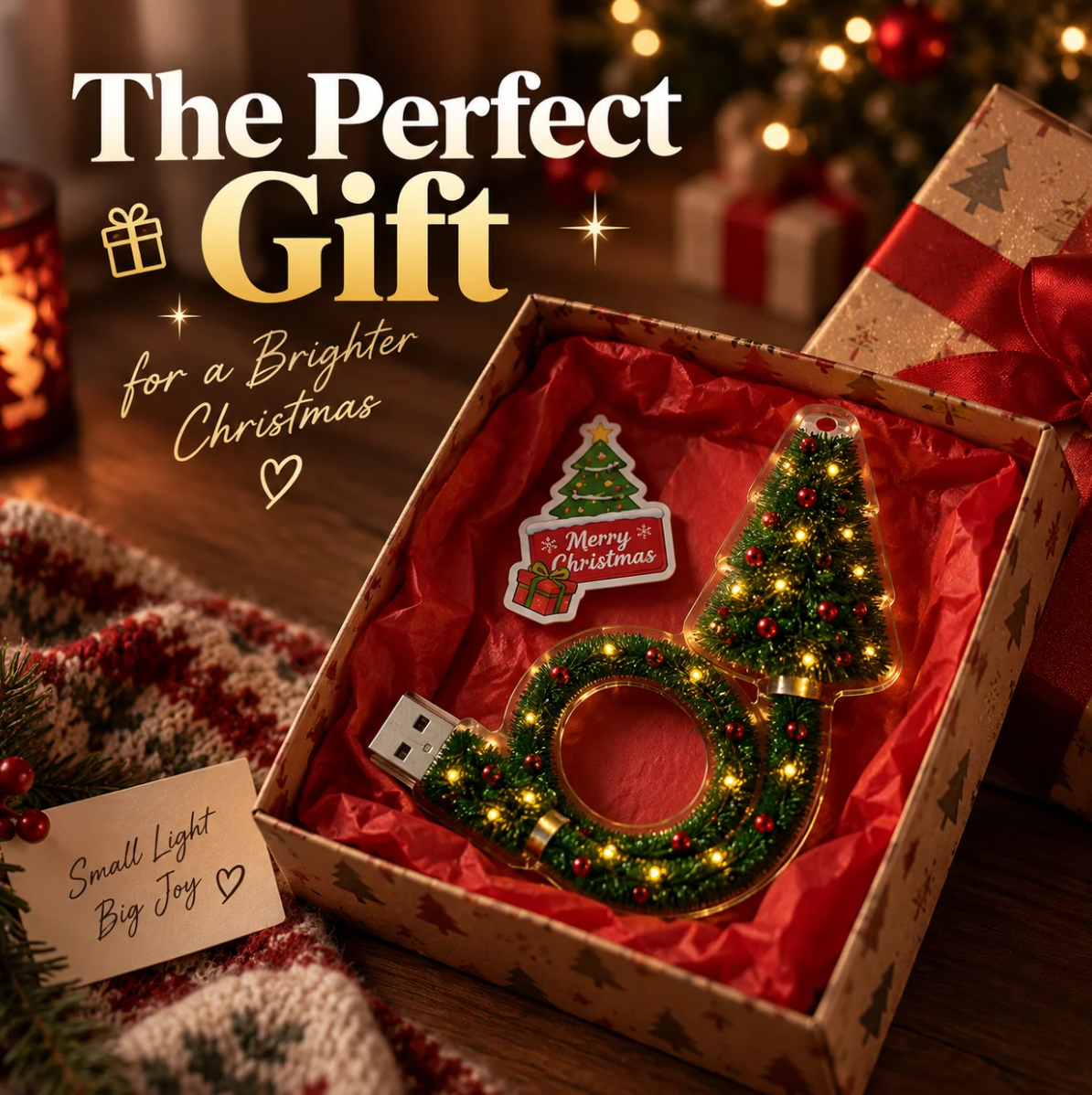 Holiday Glow Christmas projector